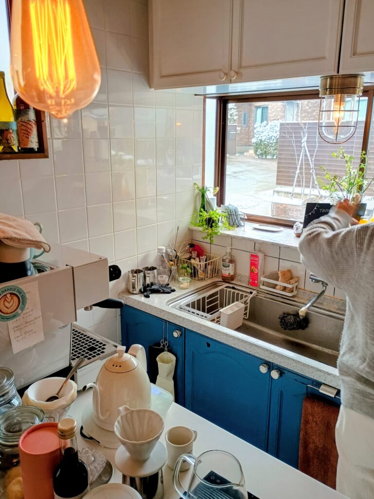 カウンターの様子